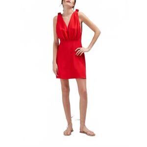 NEW CARESTE carla mini dress in goji berry
